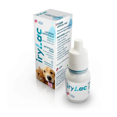 ICF IryLAC, solutie oftalmica pentru caini si pisici, lacrimi artificiale 10 ml